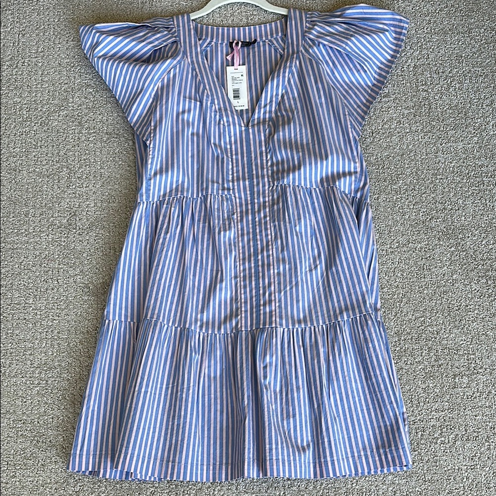 Vineyard vines harbor tiered dress